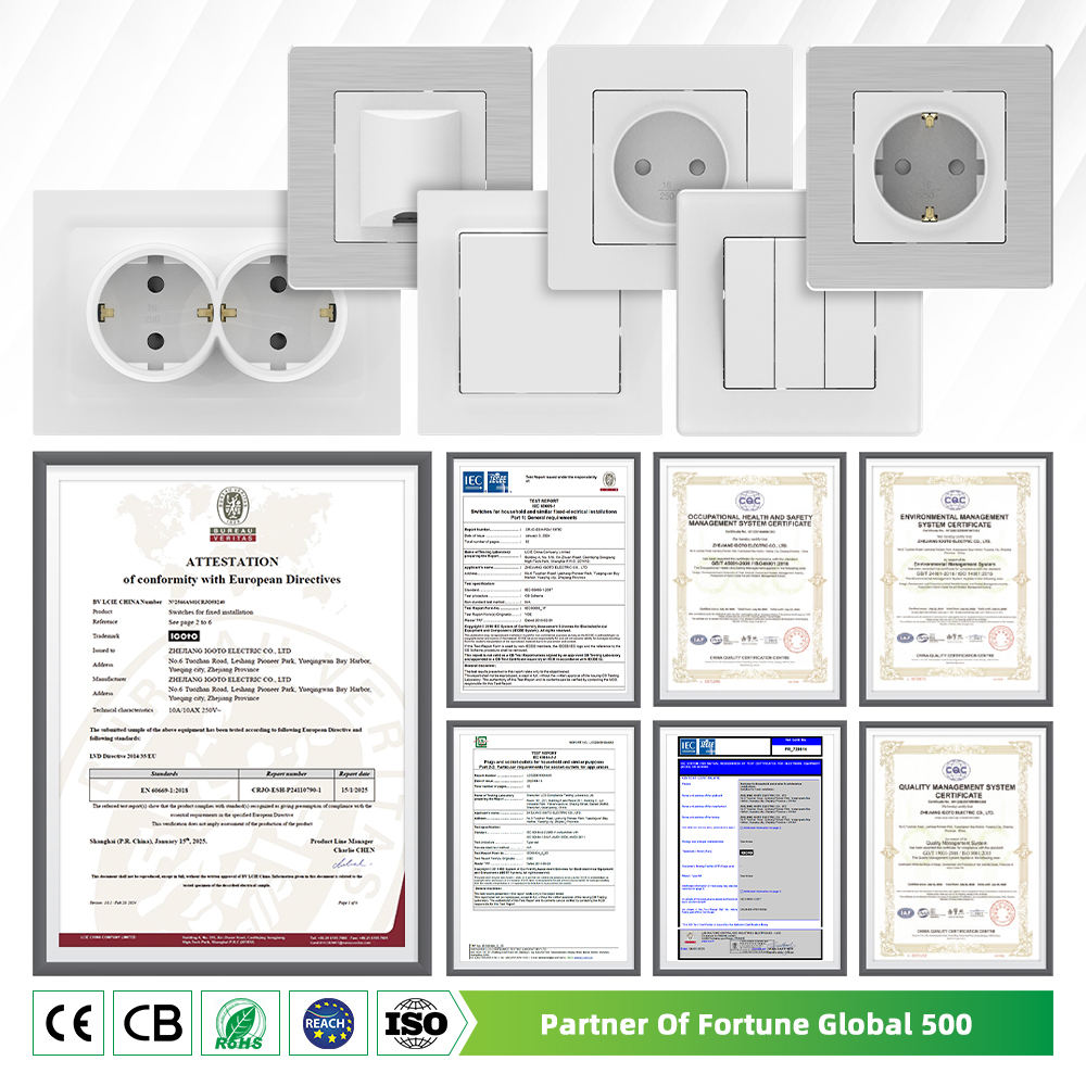 Certificações CE, CB, RoHS e linha de produtos IGOTO