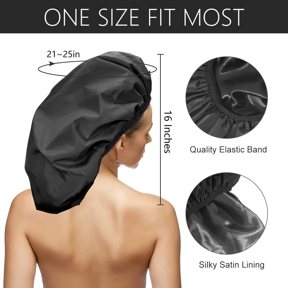 Touca XL 16 polegadas - One Size Fit Most, 21-25in circunferência