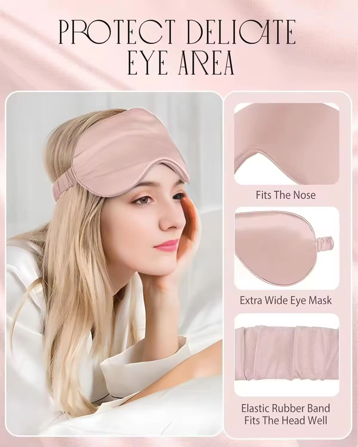 Protect Delicate Eye Area - máscara extra larga com contorno nariz e elastérico