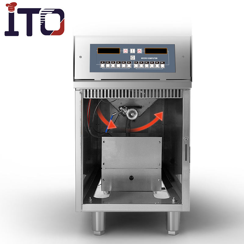 Fritadeira ITO - Bomba de filtragem automática de óleo