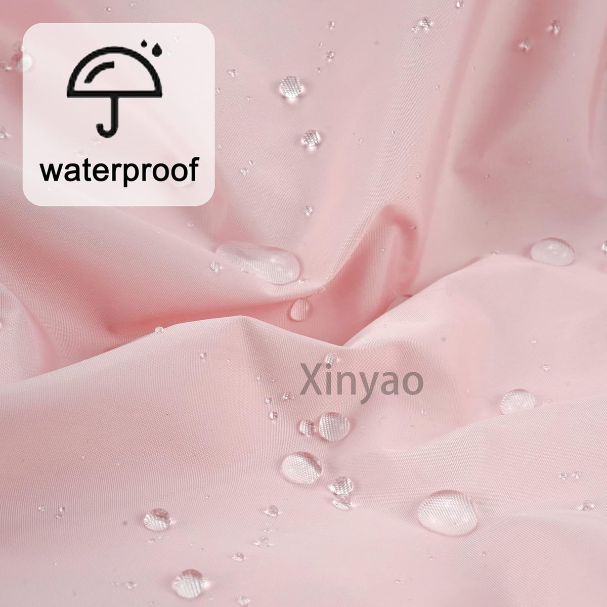Tecido impermeável waterproof - gotas d'água escorregando