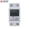 Medidor de energia DDS ELEWISE - vista frontal