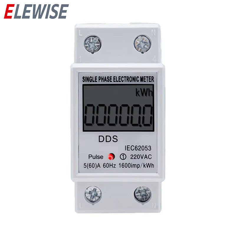 Medidor de energia DDS ELEWISE - vista frontal