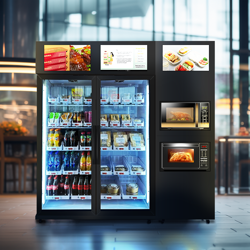 Máquina Vending Alimentos Frescos - Em shopping ou refeitório