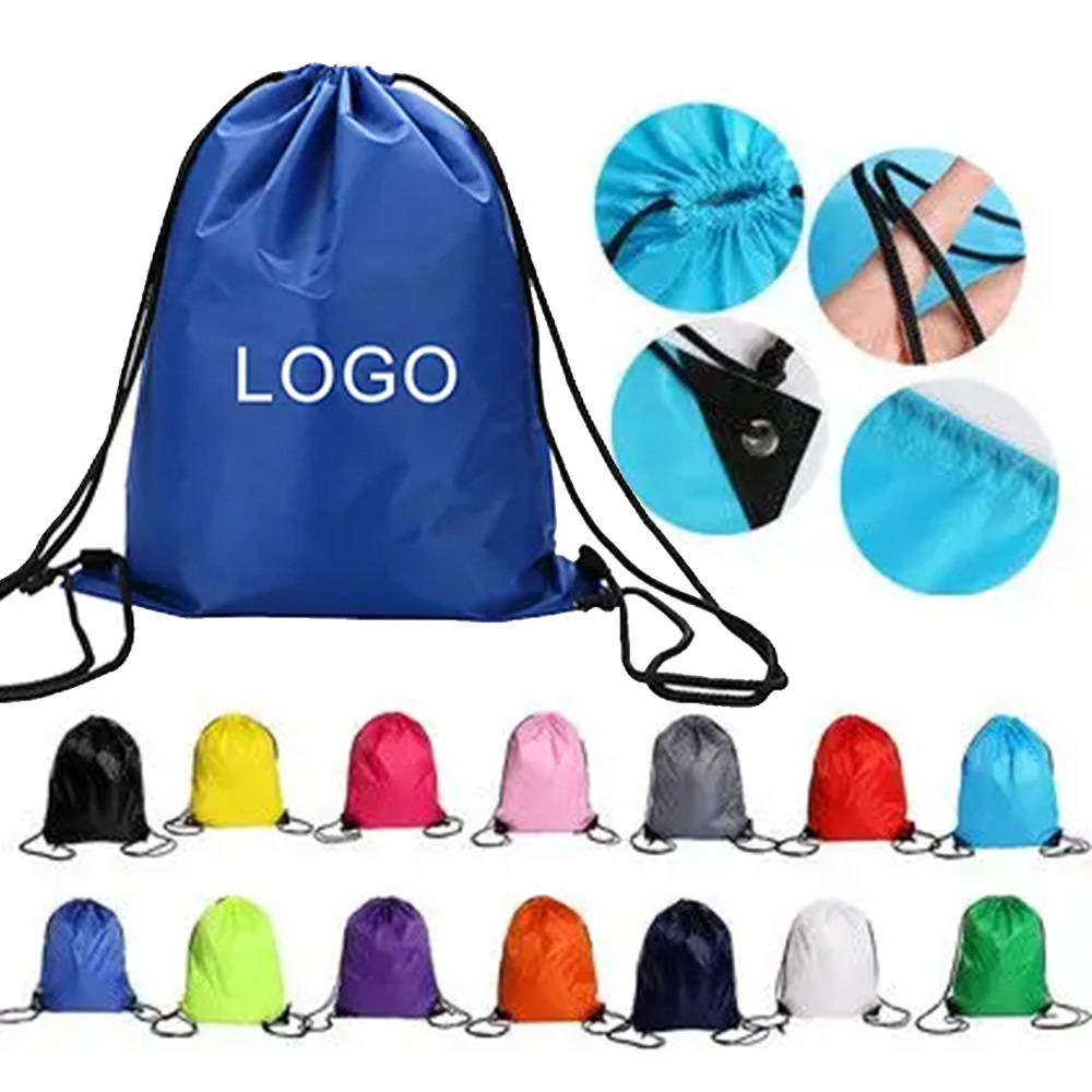 Sacola com cordinha - Várias cores disponíveis personalizável