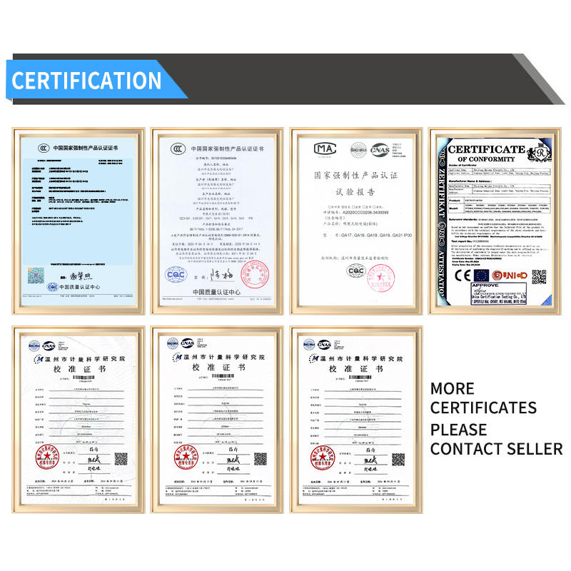 Certificações IEC, CE, CQC e laudos de calibração ELEWISE