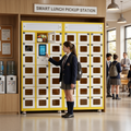 Smart Food Locker - Em uso em cantina escolar