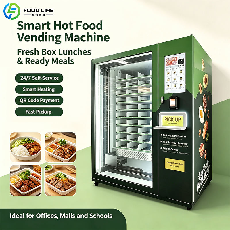 Máquina Vending Smart Hot Food - Marmitas e refeições prontas