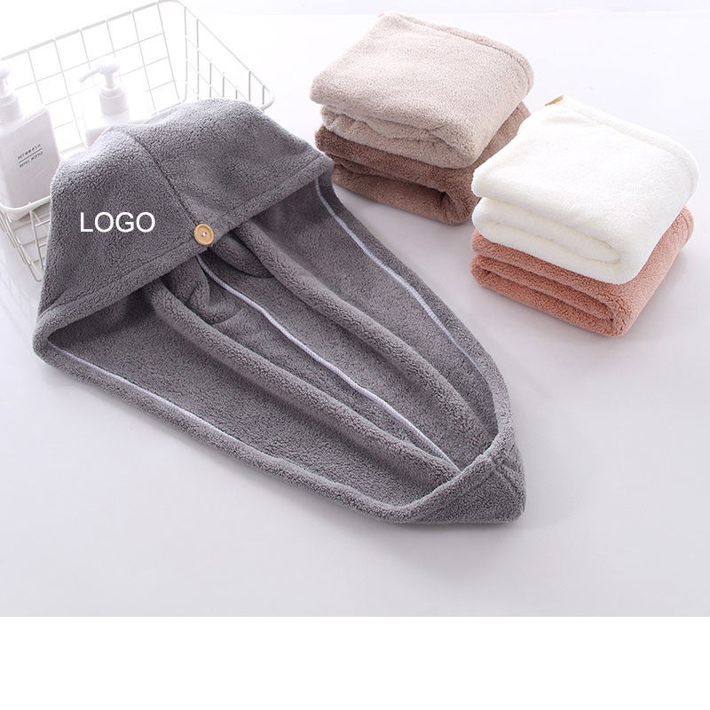 Turbante cinza aberto plano com botão e loop - cores bege, marrom, branco, rosa e cinza empilhadas